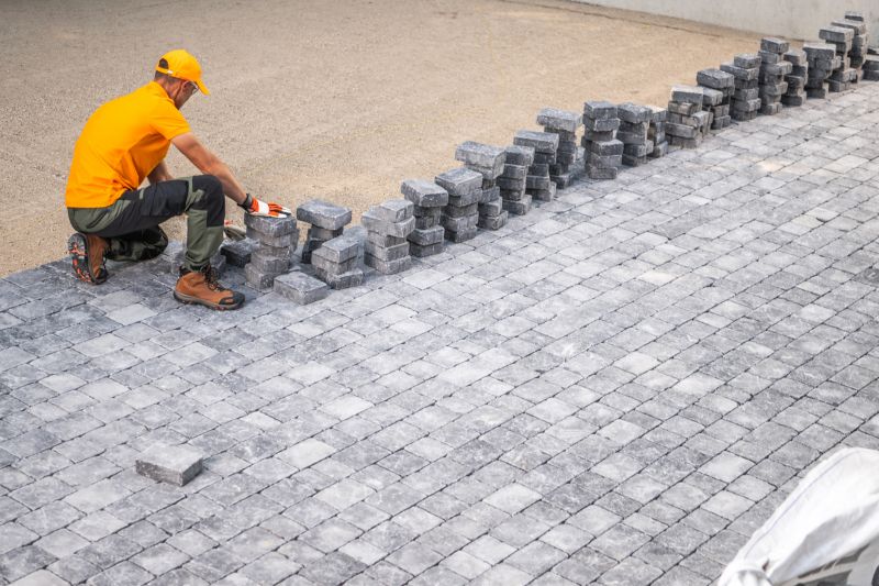 Paver Edging and Sealing