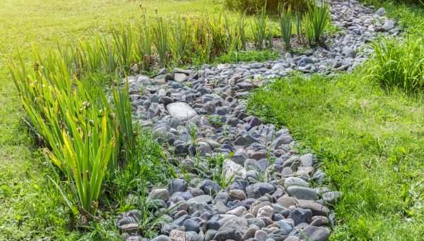 River Rock Garden Installation in Grand Junction