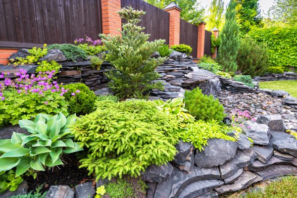 Stone Garden Installation in Grand Junction